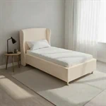 מיטה מרופדת דגם: "דלקס"