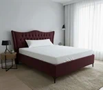 מיטת מעצבים מרופדת דגם: "נסיכה" זוגי/יחיד 3