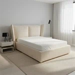 מיטת מעצבים מרופדת דגם: "פרובנס"