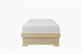 בסיס מיטה מעץ כולל ארגז מצעים יחיד