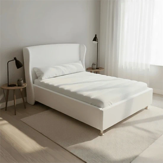 מיטה מרופדת דגם: "דלקס" זוגי/יחיד