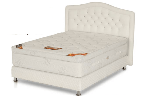 מזרון קפיצים מבודדים דגם גולדי + 8 ס"מ לטקס/ויסקו מלא! 140-190