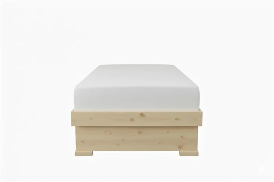 בסיס מיטה מעץ כולל ארגז מצעים יחיד