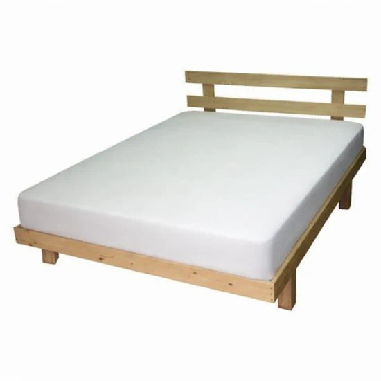 בסיס מיטה מעץ מלא כולל ראש זוגי