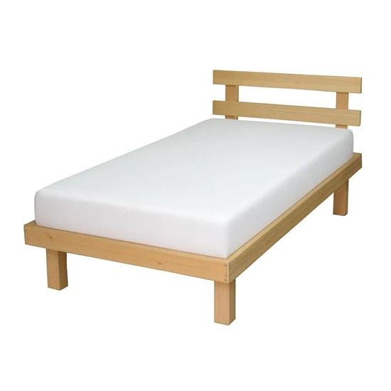 בסיס מיטה מעץ מלא כולל ראש יחיד