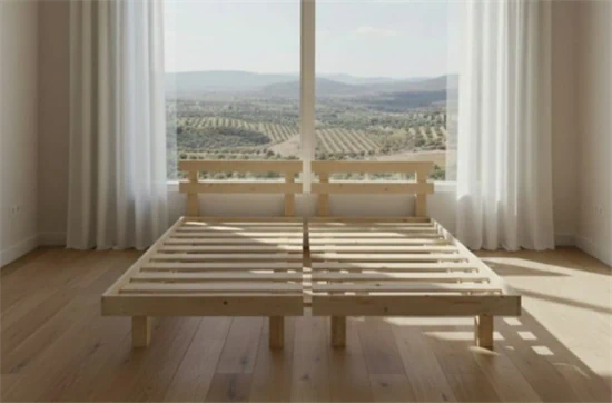 מיטה יהודית מעץ כולל מסגרת וראש