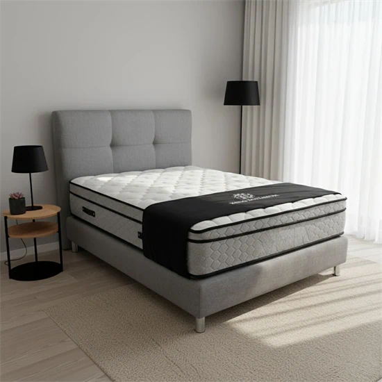 מיטה מרופדת מעוצבת דגם: "כרמל"