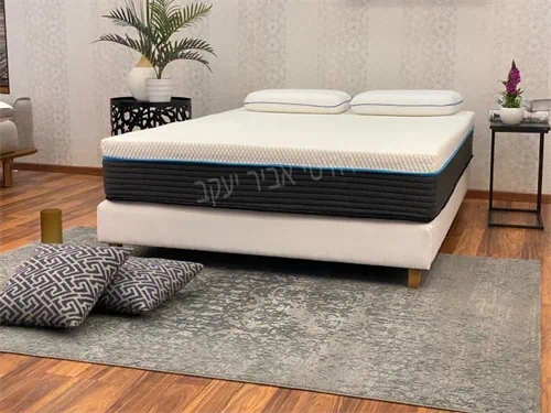 מזרון קפיצים מבודדים + 5 ס"מ ויסקו דגם: "בלו"