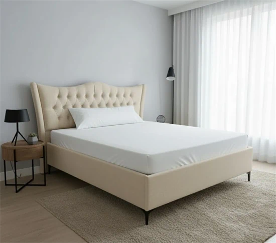 מיטת מעצבים מרופדת דגם: "נסיכה" זוגי/יחיד