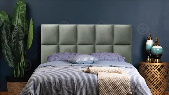 מיטה מרופדת דגם: H124 זוגי/יחיד